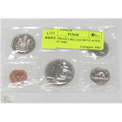 8) RCM PROOF LIKE UNCIRCULATED COIN SET 1984