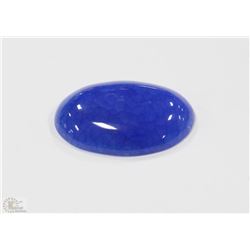 55) BLUE DRAGON VEINS AGATE OVAL CAB 28CT