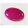 Image 1 : 63) ROSE RED AGATE PENDANT 92CT