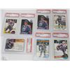 Image 1 : LOT OF 7 WAYNE GRETZKY PSA GRADED HOCKEY CARDS