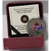 Image 1 : 32) RCM 2013 25 CENT COLOURED COIN. PURPLE