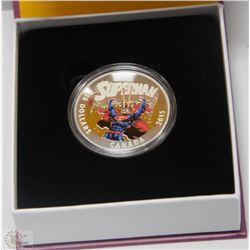 15) RCM 2015 $20 FINE SILVER COIN ICONIC SUPERMAN
