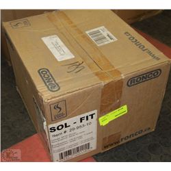 CASE OF UNLINED NITRILE GLOVES SIZE XL