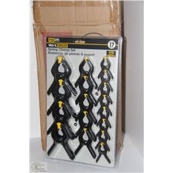 CASE OF SPRING CLAMP SETS