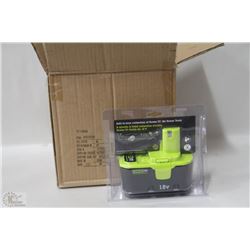 CASE OF 4 POWER IT 18V BATTERIES