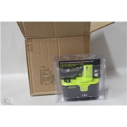 CASE OF 4 POWER IT 18V BATTERIES