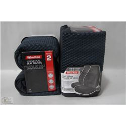 CASE OF GREY UNIVERSAL SEAT COVERS