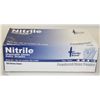 Image 1 : CASE OF 100 DISPOSABLE NITRILE GLOVES