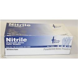CASE OF 100 DISPOSABLE NITRILE GLOVES