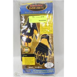 GANDER GOLDEN WORK GLOVES SIZE XXL