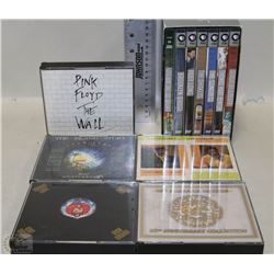 LOT OF CDS INC PINK FLOYD AND SANTANA AND KEN
