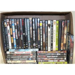 BOX W/40 DVD MOVIES