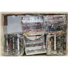 Image 1 : FLAT WITH 60 ASSORTED DVD MOVIES