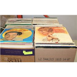 6 BOXES OF ASSORTED RECORDS