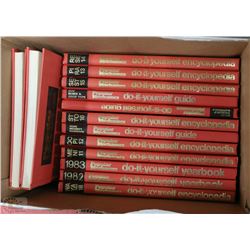 FLAT OF POPULAR MECHANICS DIY BOOKS