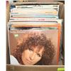 Image 1 : BOX OF RECORDS INCL BARBARA STREISAND, KENNY