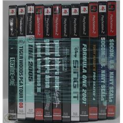 BUNDLE OF 12 PLAYSTATION 2 GAMES