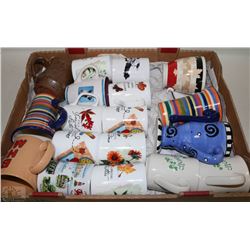 BOX W/18 NEW DECORATIVE & SPECIAL