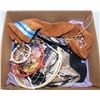 Image 1 : BOX W/NATIVE ITEMS - LADIES VEST SIZE M,