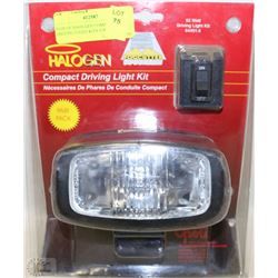 PAIR OF HALOGEN COMPACT DRIVING LIGHT KITS 55W