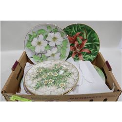 COLLECTOR COLLECTION OF 8 "PROVINCIAL" FLOWER