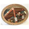 Image 1 : LARGE OVAL MIRROR