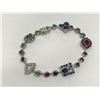 Image 1 : #1-STERLING SILVER GEMSTONE BRACELET