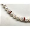 Image 2 : #5-STERLING SILVER FRESHWATER PEARL NECKLACE