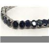 Image 2 : #11-STERLING SILVER SAPPHIRE BRACELET