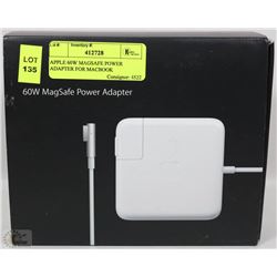 APPLE 60W MAGSAFE POWER ADAPTER FOR MACBOOK