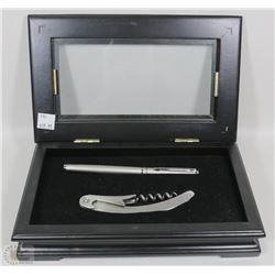 NEW PEN & BOTTLE OPENER GIFT SET IN
