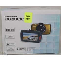 NEW HD DVR DASH CAM WITH INTERNAL BATTERY