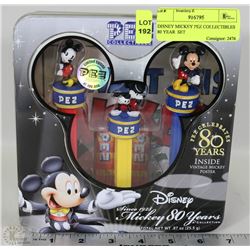 DISNEY MICKEY PEZ COLLECTIBLES 80 YEAR  SET