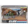 Image 1 : GI JOE RAM CYCLE VS COBRA FLIGHT POD FIGURINES