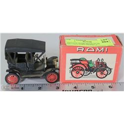 VINTAGE RAMI MADE IN FRANCE DIE CAST FORD MODEL T