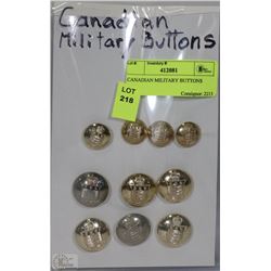 CANADIAN MILITARY BUTTONS