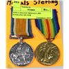 Image 1 : WWI CANADA MEDALS .800 STERLING SILVER