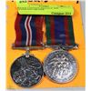 Image 1 : WWII CANADA MEDALS .800 STERLING SILVER