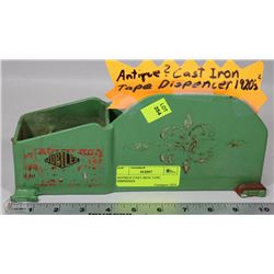 ANTIQUE CAST IRON TAPE DISPENSER