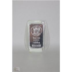 PURE SILVER 1OZ BAR