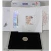 Image 1 : HOLOGRAM 2000 COIN AND STAMP SET BY RCM IN CASE