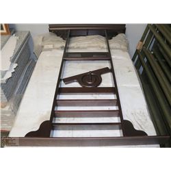 NEW POOL CUE HOLDER WALL MOUNT DARK BROWN