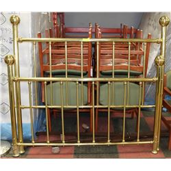 QUEEN BRASS BED FRAME