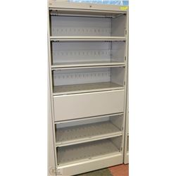 LATERAL FILING CABINET 6 DOOR  36"X17"X78"H