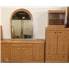 Image 1 : BEDROOM SET INCL DRESSER (60X29) W/ MIRROR (31X43)