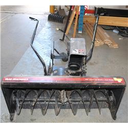 YARD MACHINES 40" CLEARING WIDTH TWO STAGE SNOW