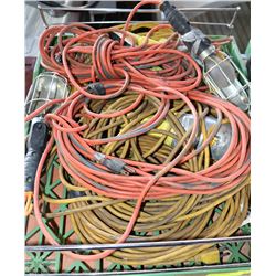 TRAY OF TROUBLE LIGHTS WITH CORDS