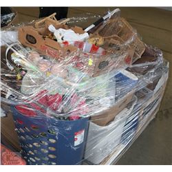 PALLET OF ESTATE ORNAMENTS