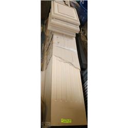 NEW 105" TALL FLUTED COLUMNS WITH BASES