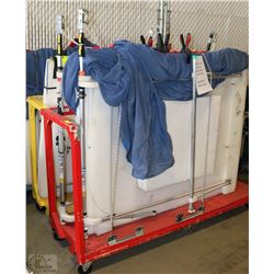 LARGE TARGET PRACTICE ON WHEELS X3